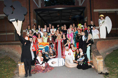 JWAAD Summer School photo fancy dress costume party art theme 2015